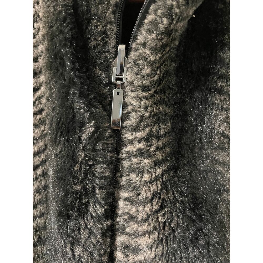 Giacca Reversible Vest Faux Fur Size Medium - Picture 4 of 10